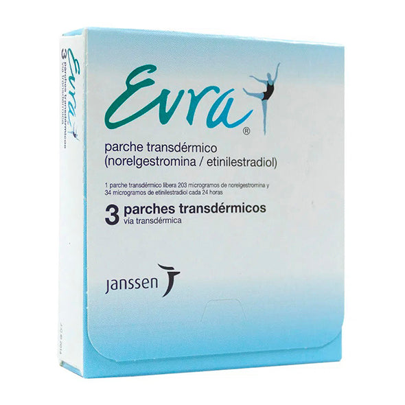 Evra Norelgestromin 6Mg Y Etinil Estradiol 0.6Mg X 3 Parches