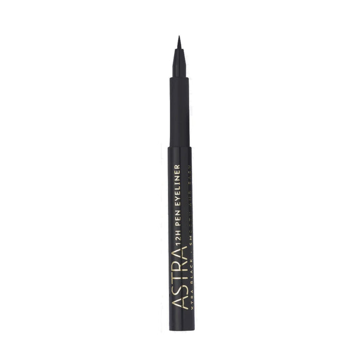 Delineador De Ojos Astra 12H Pen Eyeliner Nro. 01 Black X 1.10Ml