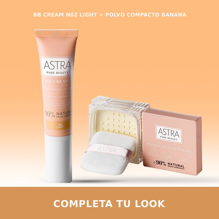Polvo Mineral Astra Pure Beauty Banana X 10G