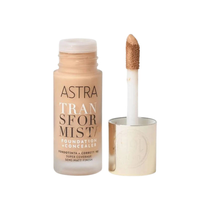 Base Y Corrector Astra Transformist Found Conce Nro. 04W Ginger X 18Ml