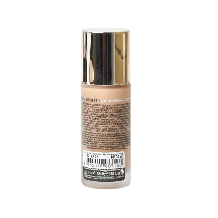 Base Y Corrector Astra Transformist Found Conce Nro. 04W Ginger X 18Ml
