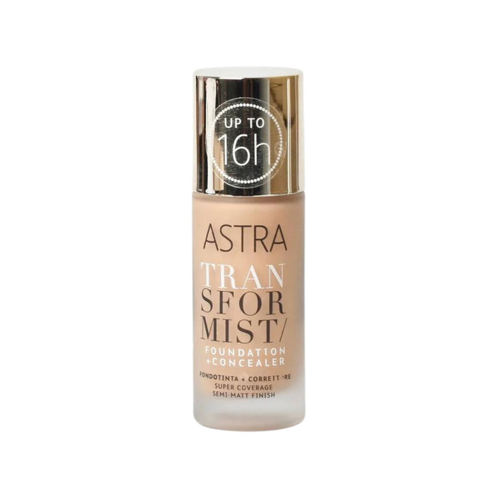 Base Y Corrector Astra Transformist Found Conce Nro. 04W Ginger X 18Ml
