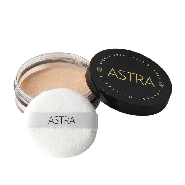 Polvo Suelto Astra Velvet Skin Loose Powder N02 Porcelain X 11G