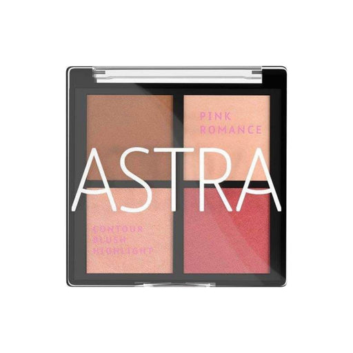 Paleta de sombras Astra The Romance Palette N02 Pink de 8g.