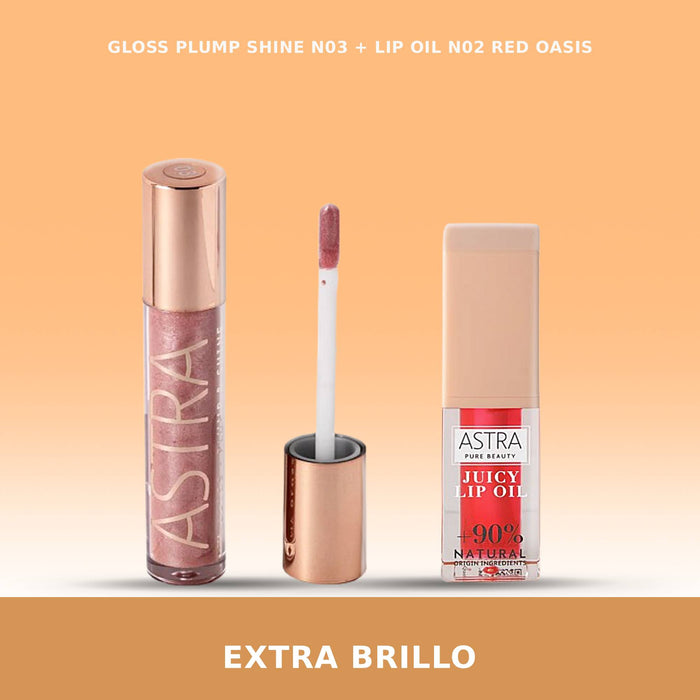 Aceite Labial Astra Juicy Lip Oil Nro. 02 Red Oasis X 5Ml