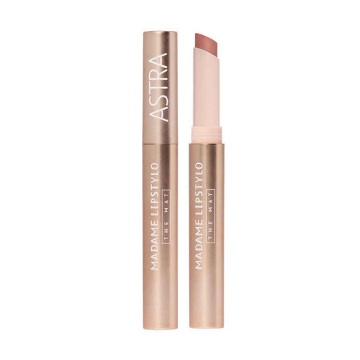 Labial en barra Astra Madame Lipstylo The Mat N01 Nude de 2.5g.