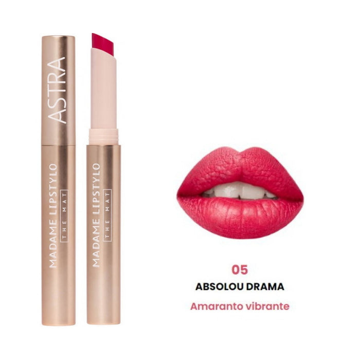 Labial En Barra Astra Madame Lipstylo The Mat Nro. 05 Absolute X 2.5G