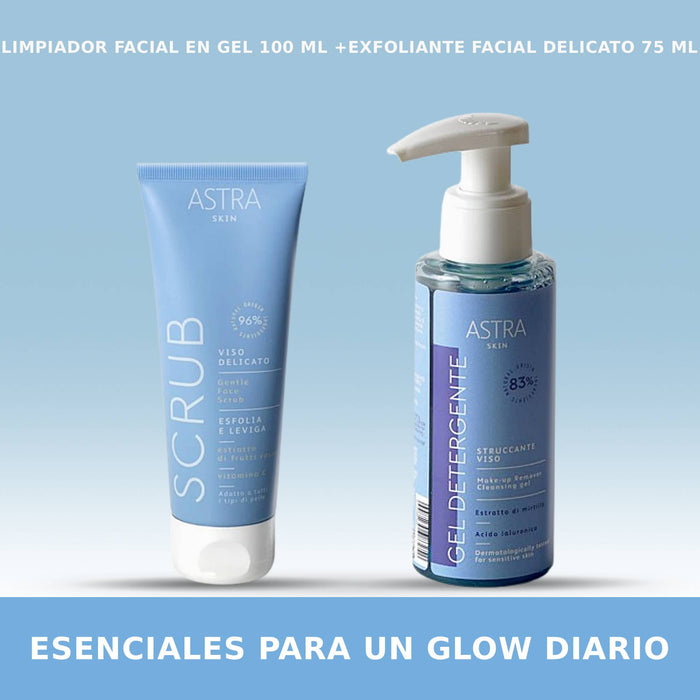 Exfoliante Facial Astra Skin Scrub Viso Delicato X 75Ml