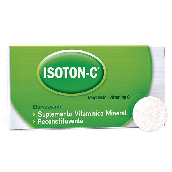 Isoton-C Magnesio 131.74Mg Y Vitamina C 500Mg X Tableta