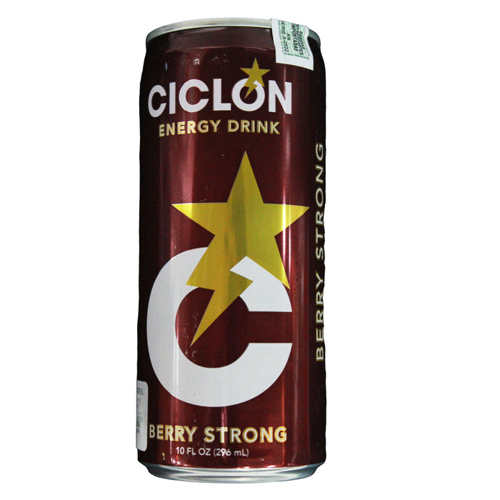 Ciclon Energy Drink Lata Berry Strong X 296Ml