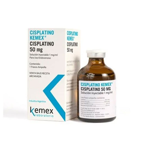 Cisplatino 50Mg X Ampolla