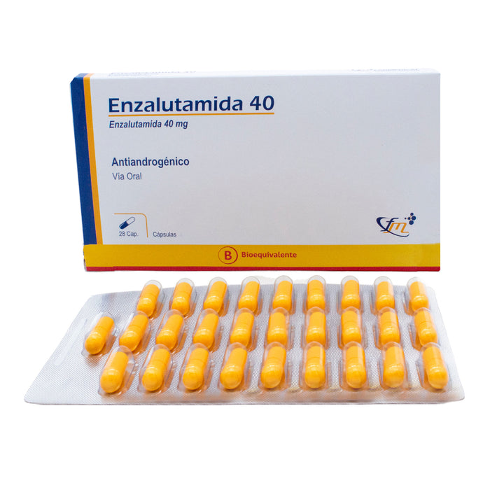 Enzalutamida 40Mg X 28 Capsulas