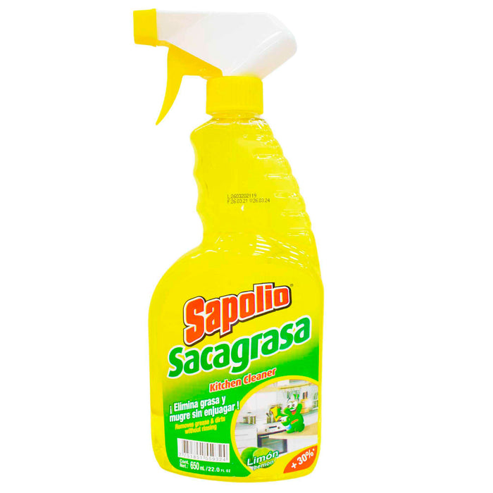 Sapolio Sacagrasa Limon X 650Ml