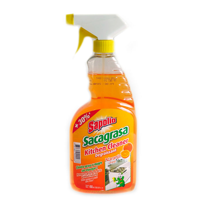 Sapolio Sacagrasa Naranja X 650Ml