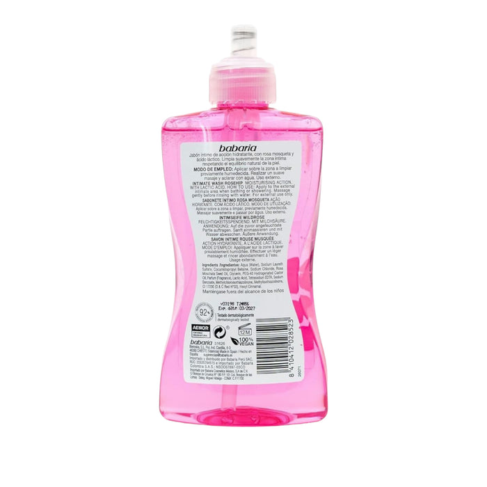 Babaria Jabón Intimo Rosa Mosqueta X 300Ml