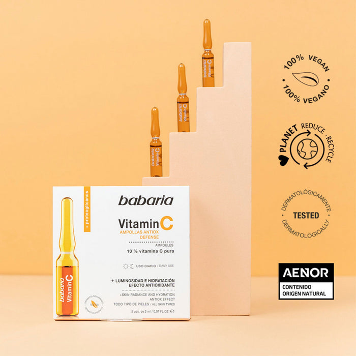Ampollas Babaria Antioxidante Vitamina C X 5 Unidades