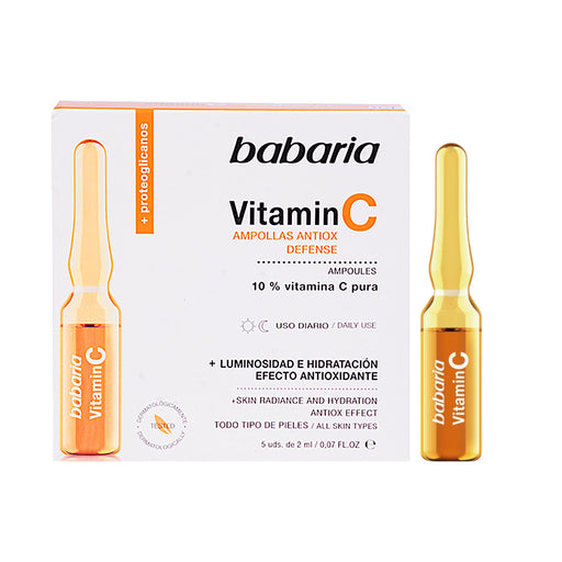 Ampollas Babaria Antioxidante Vitamina C X 5 Unidades