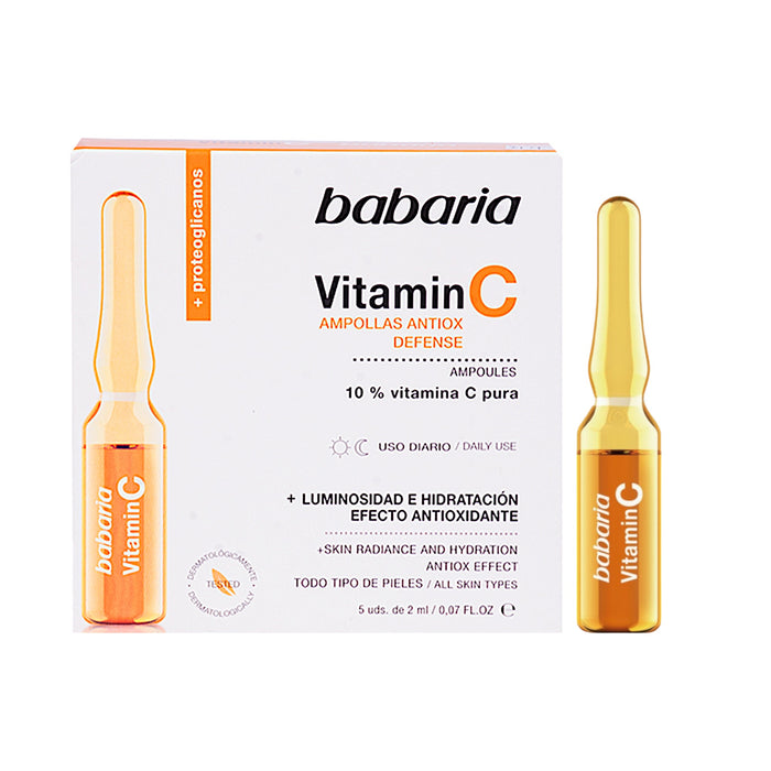 Ampollas Babaria Antioxidante Vitamina C X 5 Unidades