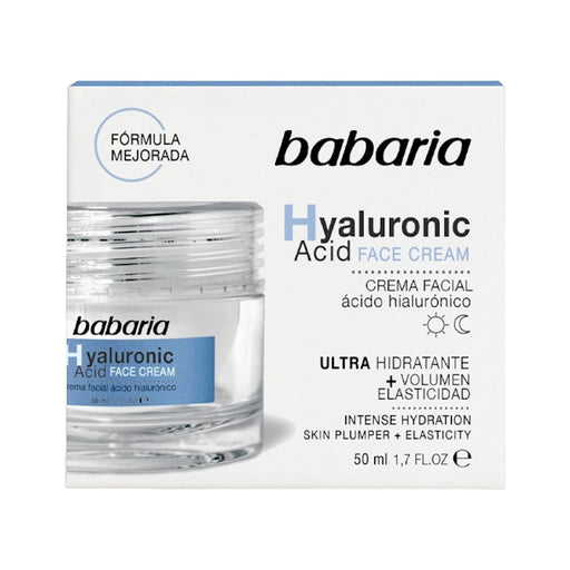 Crema facial Babaria ácido hialurónico 50ml