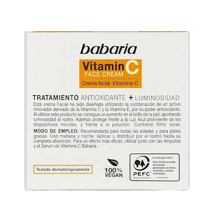 Babaria Crema Facial Vitamina C X 50Ml