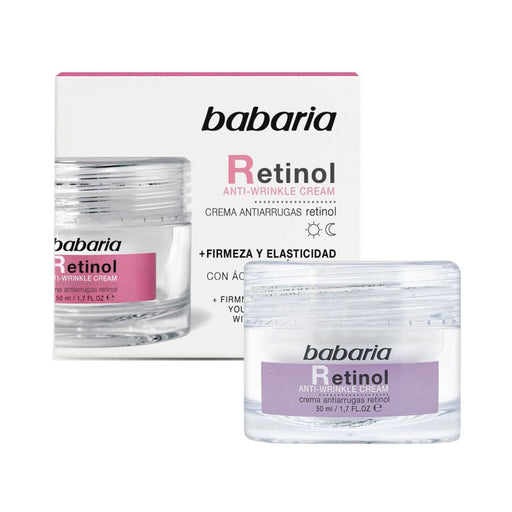 Crema facial Babaria antiarrugas retinol 50ml