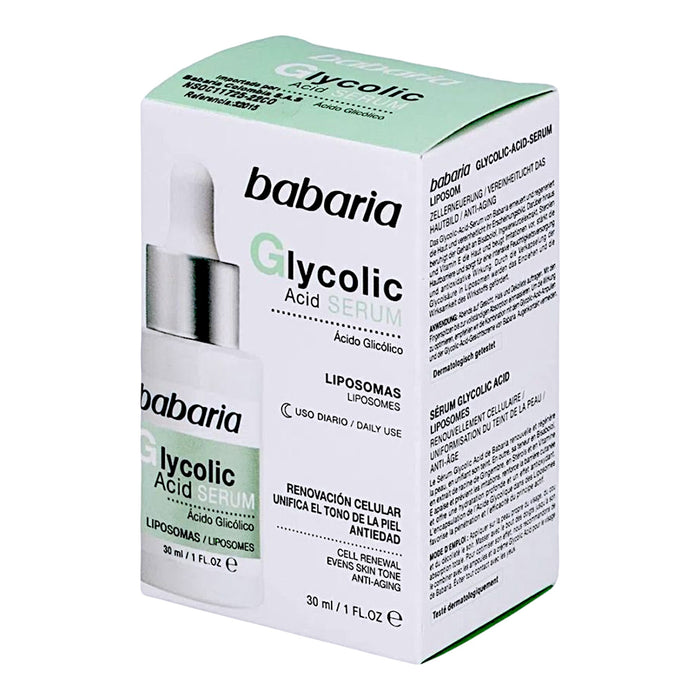 Serum Glyclolic Babaria Acido X 30Ml