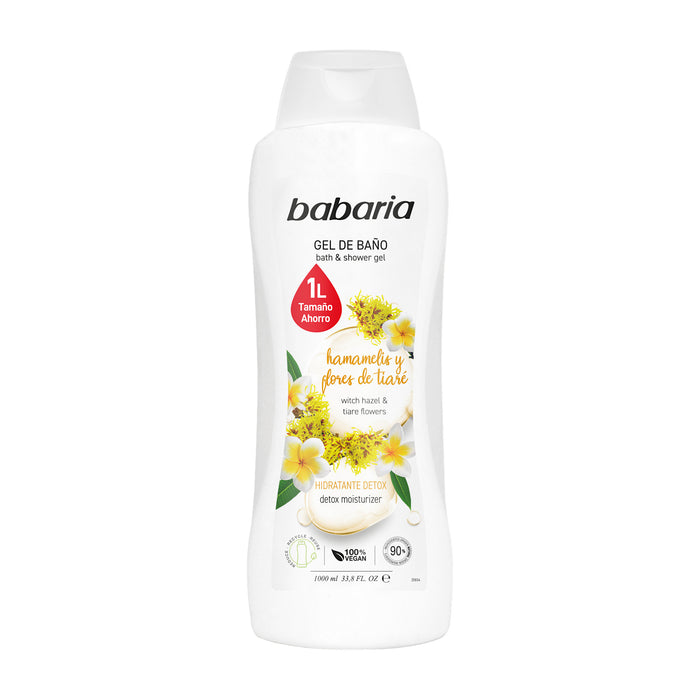 Gel De Baño Babaria Leche De Coco Y Vainilla X 1L