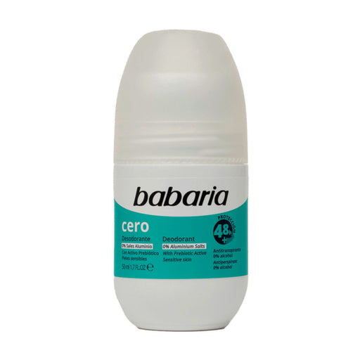 Desodorante Roll On Babaria Cero 50ml