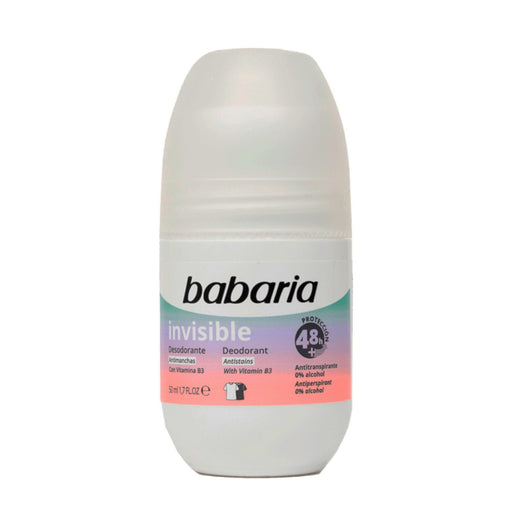 Desodorante Roll On Babaria Invisible 50ml