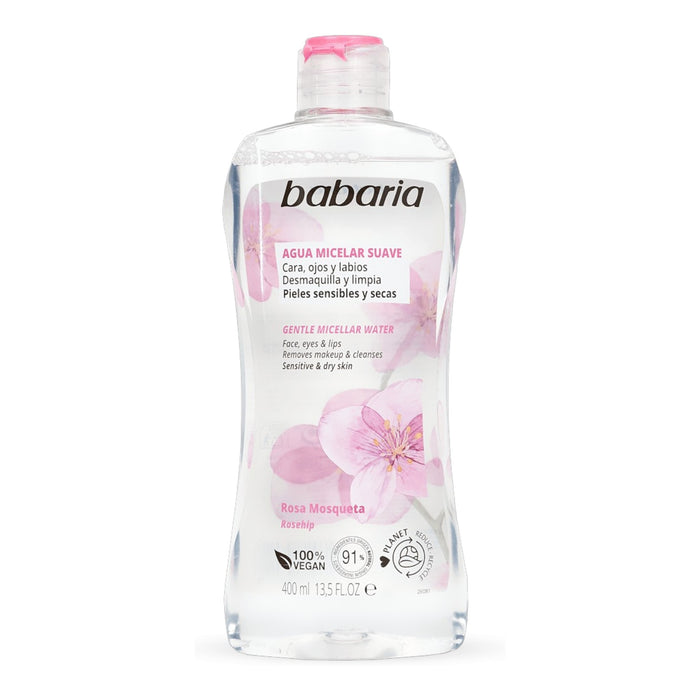 Agua Micelar Babaria Suave Rosa Mosqueta X 400Ml