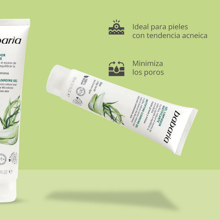 Gel Limpiador Babaria Matificante Aloe X 150Ml