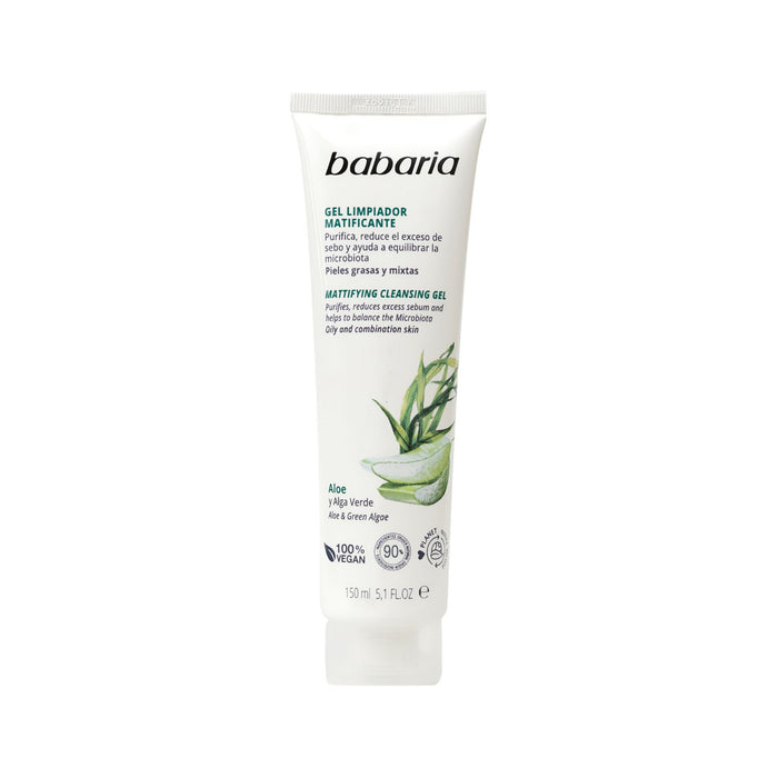 Gel Limpiador Babaria Matificante Aloe X 150Ml