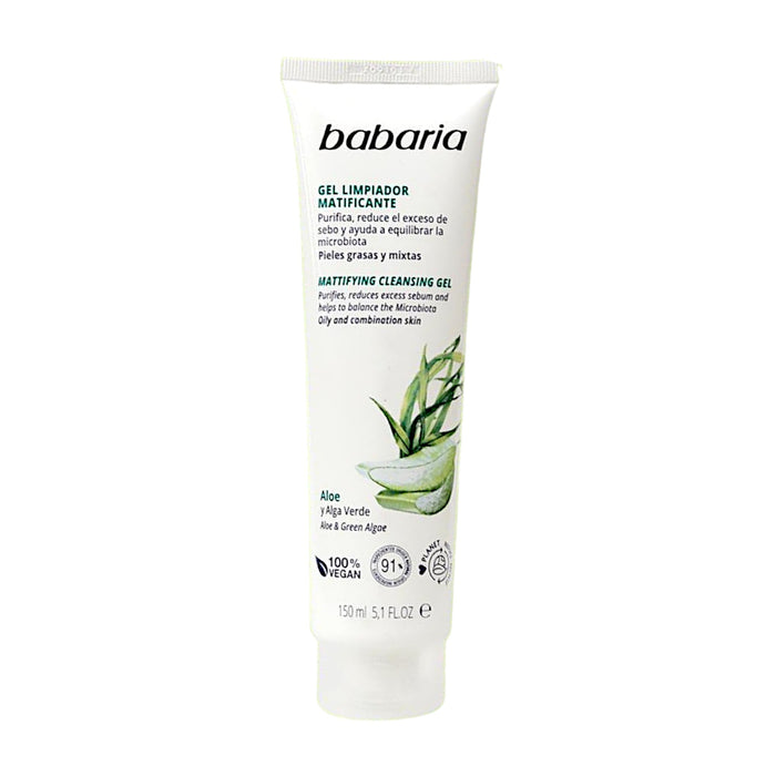 Gel Limpiador Babaria Matificante Aloe X 150Ml