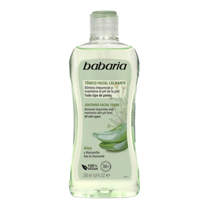 Tónico facial Babaria Calmante Aloe 200ml