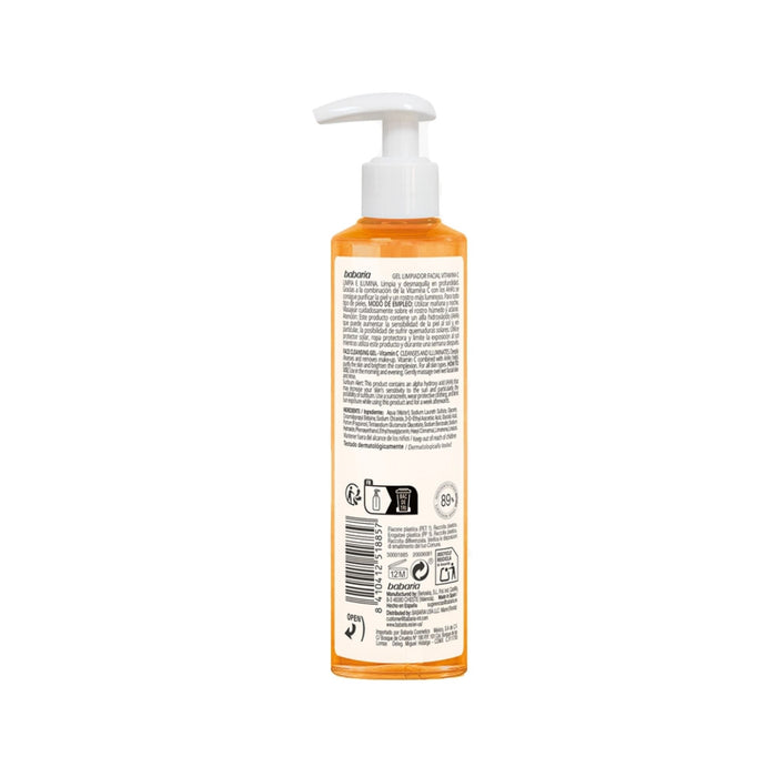 Gel Limpiador Facial Babaria Vitamina C X 200Ml