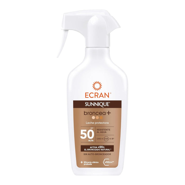 Ecran Sunnique Broncea+ Leche Protec Pistola F50 X 270 Ml