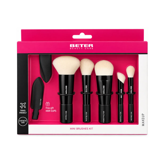 Kit De Minibrochas De Maquillaje Beter Travel