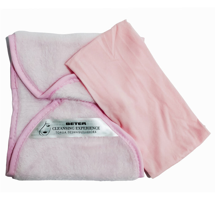 Toalla Desmaquilladora Y Banda Para El Cabello Beter