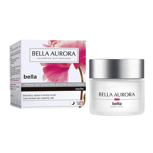 Crema de noche reparadora Bella Aurora 50ml.