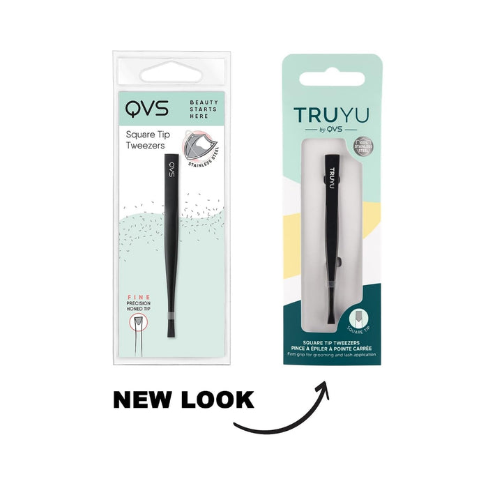 Pinza Punta Recta Qvs Truyu Color Negro