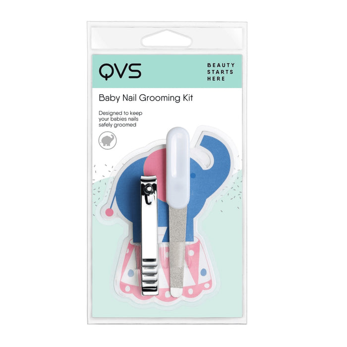 Qvs Baby Nail Grooming Set Uñas Para Bebé 10