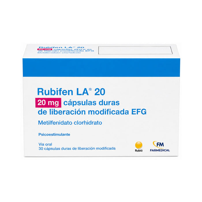 Rubifen La 20Mg Metilfenidato X Capsula