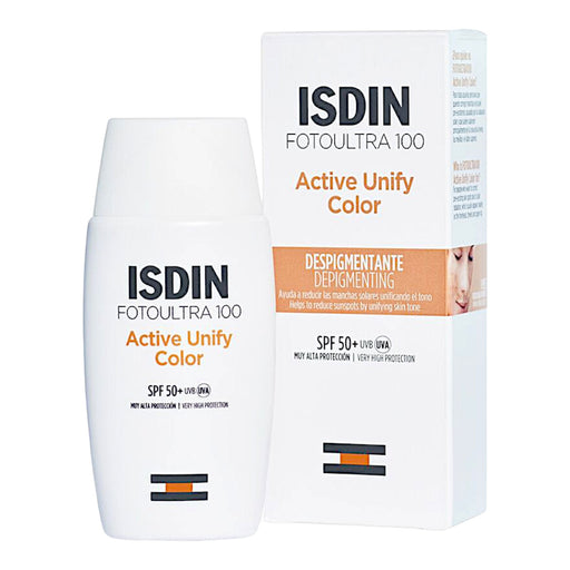 Protector Solar Isdin Fotoultra 100 Active Unify Color Spf 50+...