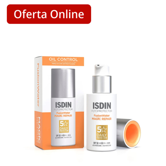 Protector Solar Facial Isdin Fusion Water Magic Repair Spf 50