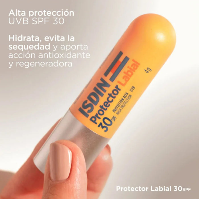 Protector Labial Isdin Spf30 X 4G