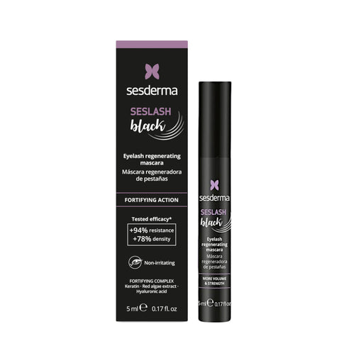 Mascara Sesderma Regenera Pestañas Seslash Black X 5Ml