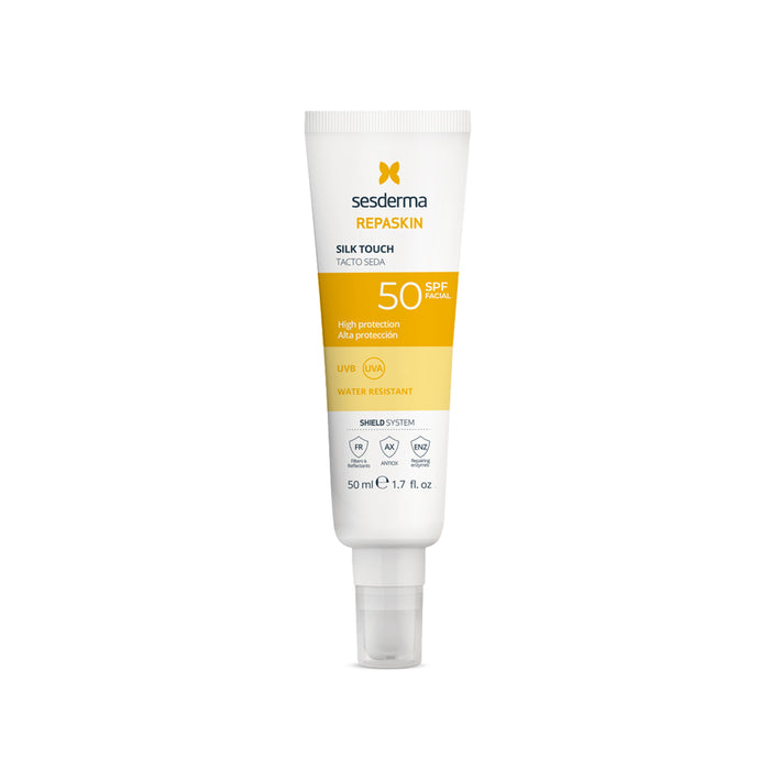 Fotoprotector Sesderma Repaskin Spf50 Facial Tacto Seda X 50Ml