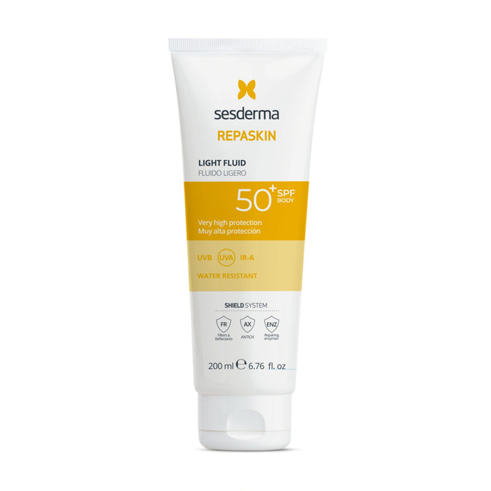 Fotoprotector Sesderma Repaskin Fluido Ligero Spf50+ X 200Ml