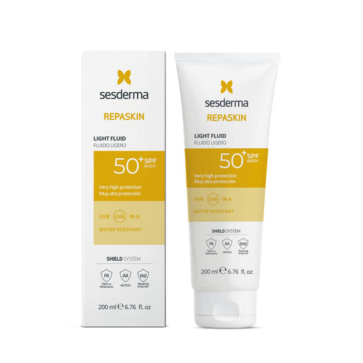 Fotoprotector Sesderma Repaskin Fluido Ligero Spf50+ X 200Ml