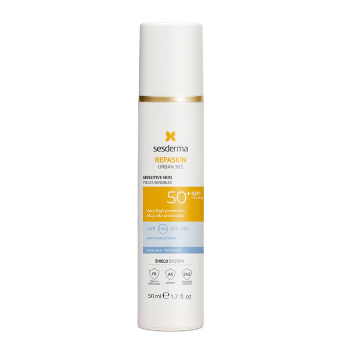 Fotoprotector Sesderma Repaskin Urban 365 Spf50+ Piel Sensible X 50Ml
